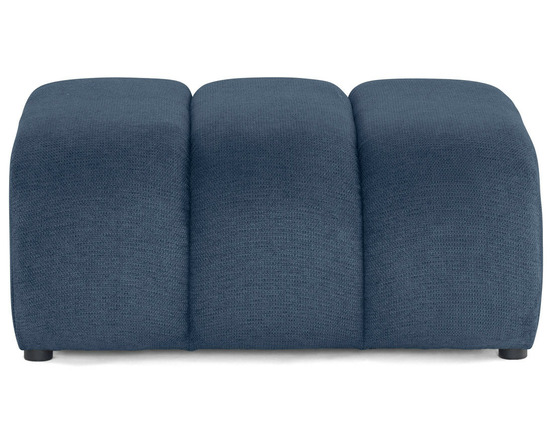 Debbie - pouf en tissu texturé