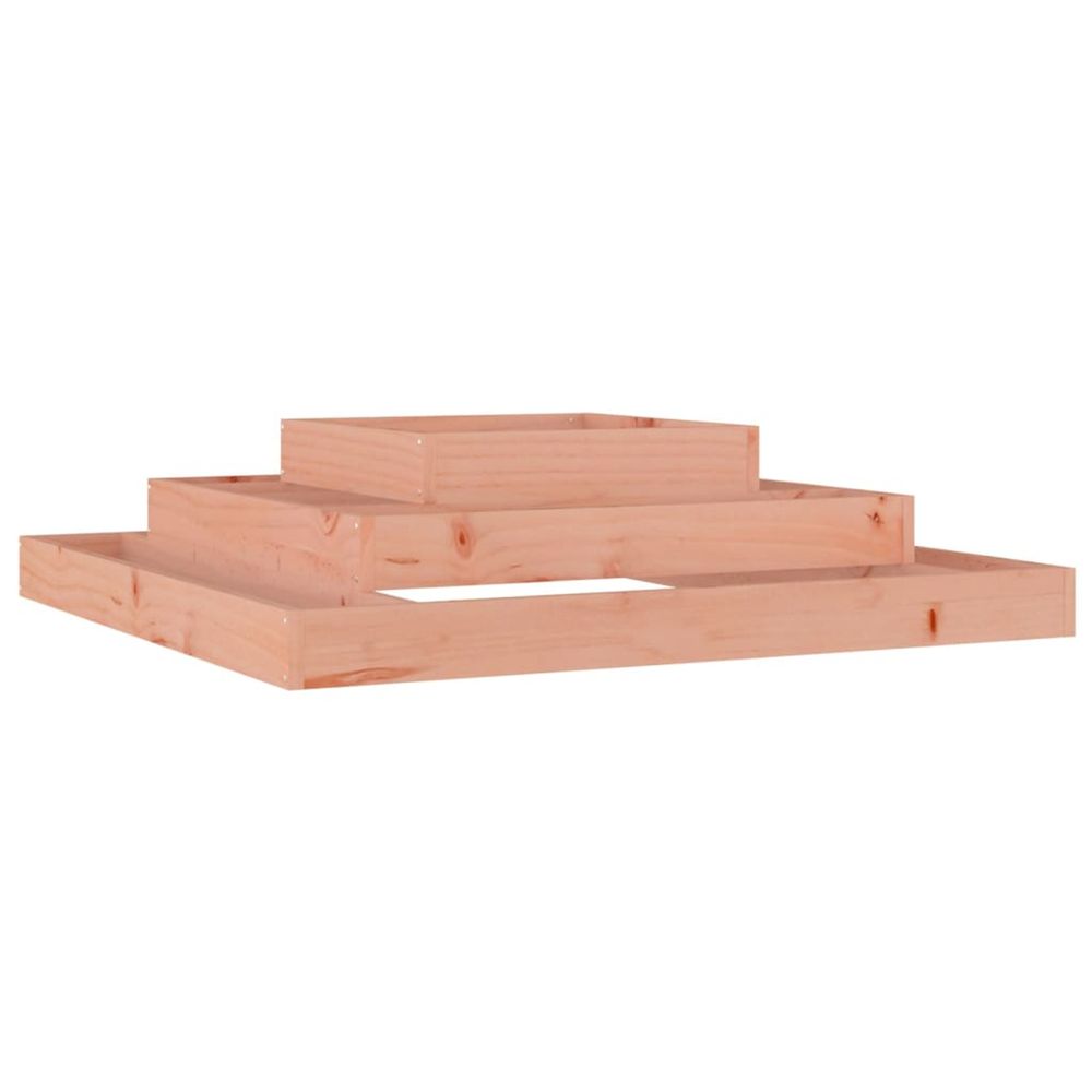 Jardinière d'extérieur 110x110x27 cm bois de douglas massif