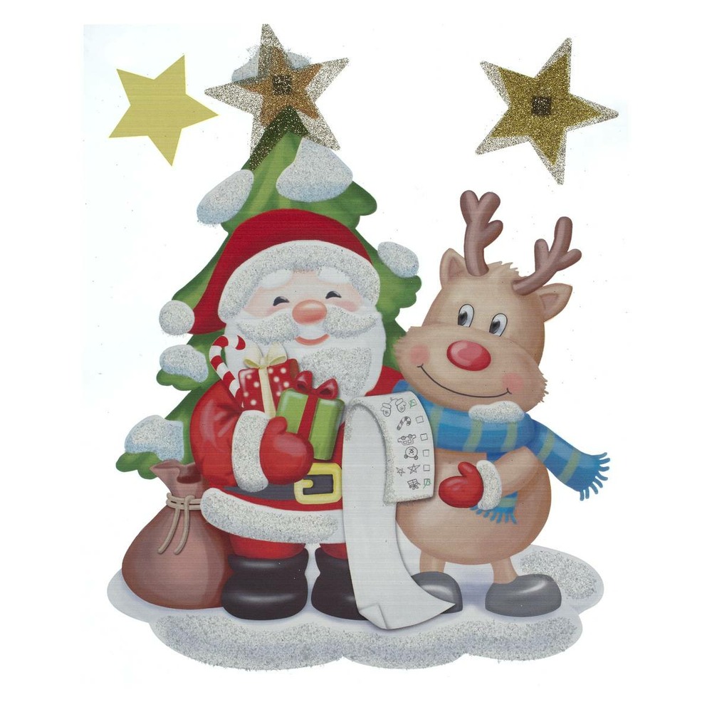 Stickers pop up père noël et compagnie