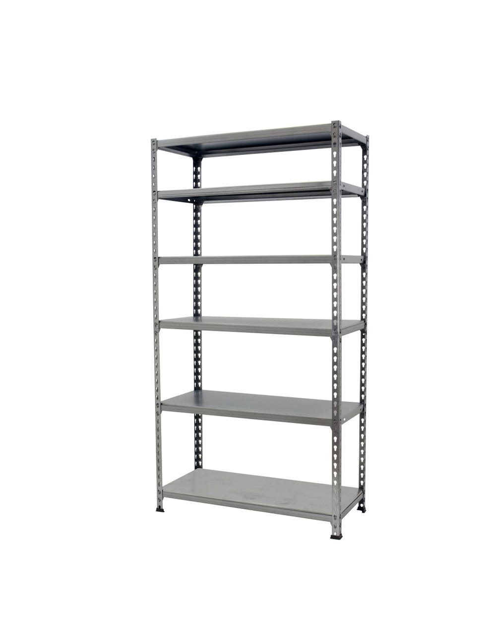 Etagère légère sans vis simonclick plus 6/500 gris/gris gris 2500x1000x500 - simonrack