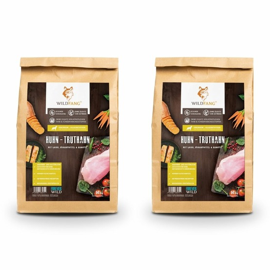 Wildfang - croquettes junior au poulet pour chiots - sans céréales