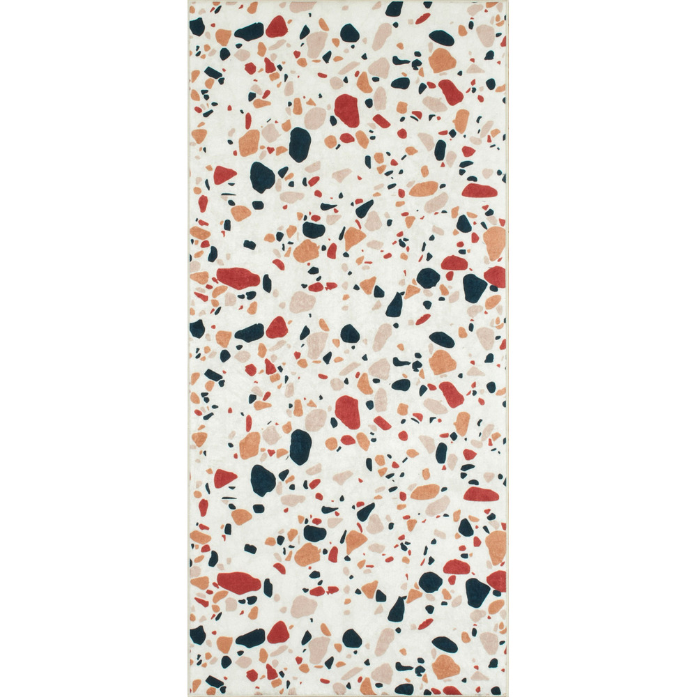 Tapis de bain en polyester 60 x 130 cm ravello modèle 2