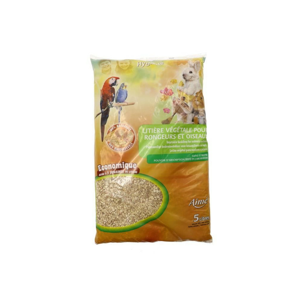 Aime litiere végétale - pour rongeur