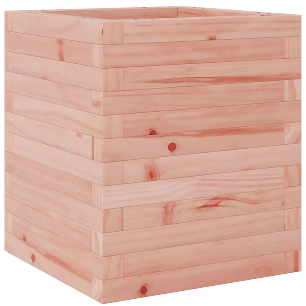 Jardinière d'extérieur 40x40x46 cm bois massif de douglas