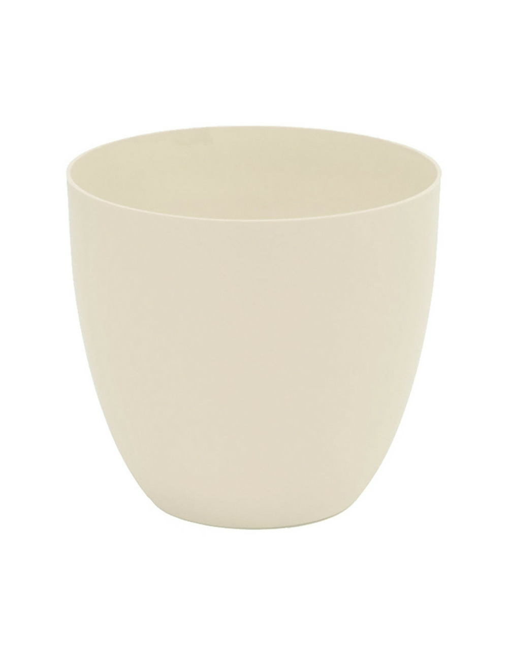Vase pot de fleur plastique ocre ø38cm