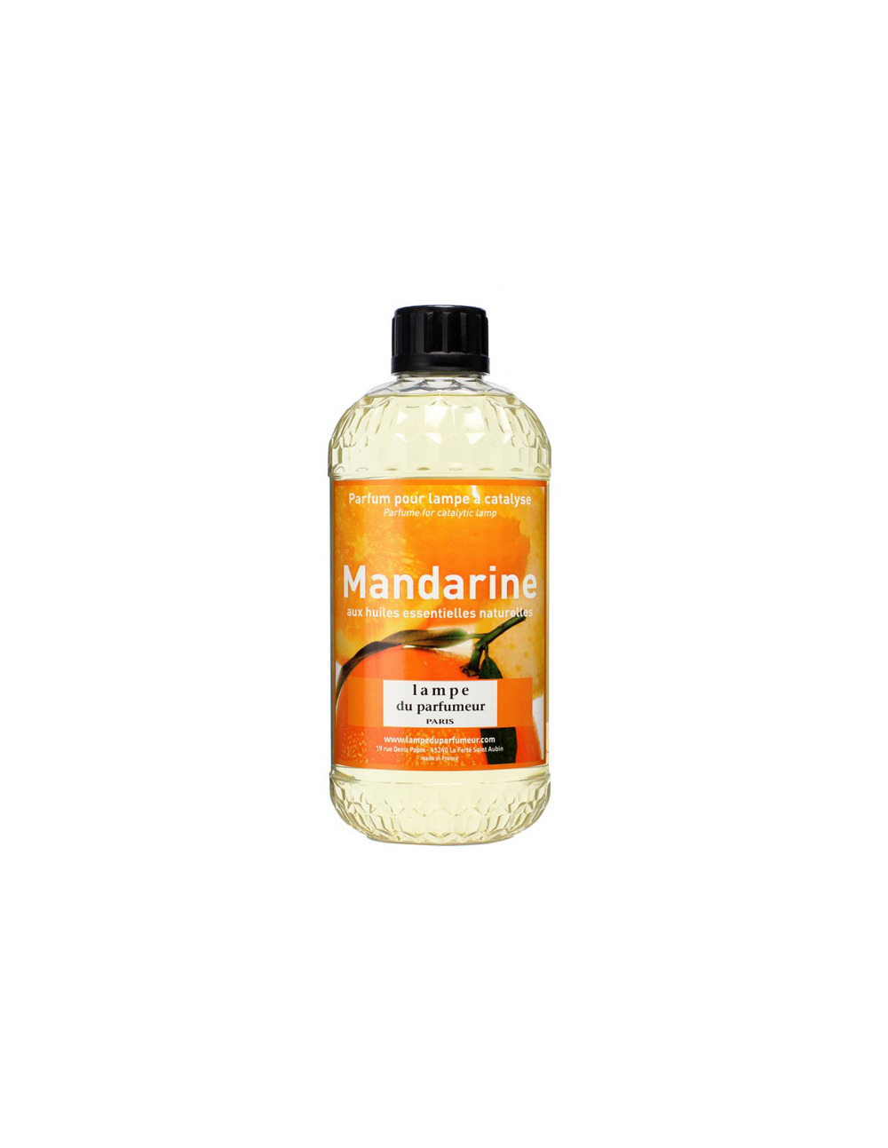 Recharge lampe senteur mandarine 500ml - lampe du parfumeur