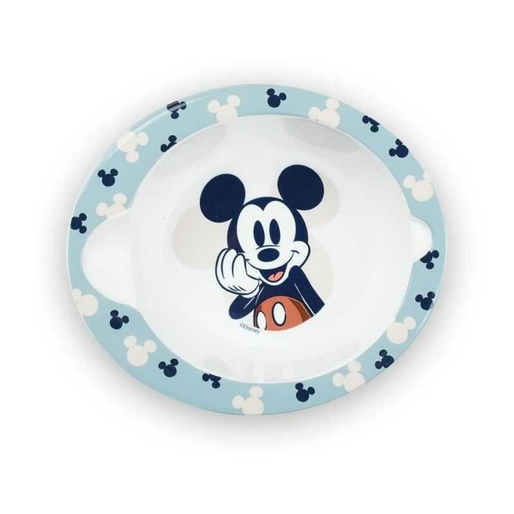 Set repas micro-onde bol + cuillere mickey
