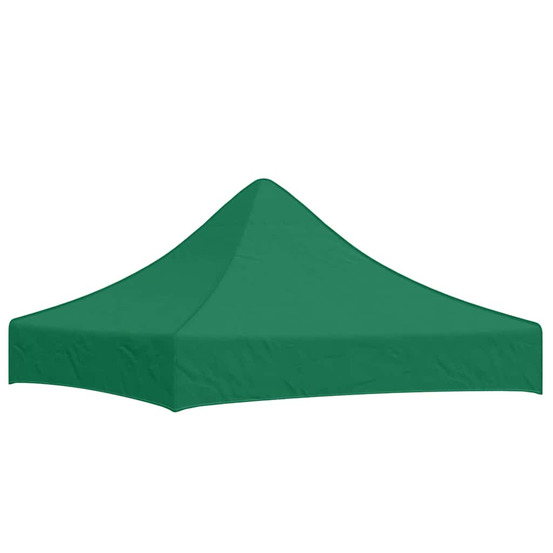 Toit de tente de réception 2x2 m vert 270 g/m²