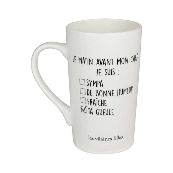 Mug humoristique en porcelaine xxl