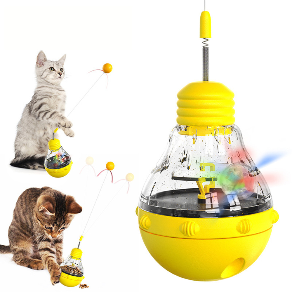 Jouets interactifs pour chats chaton stick et fun ball