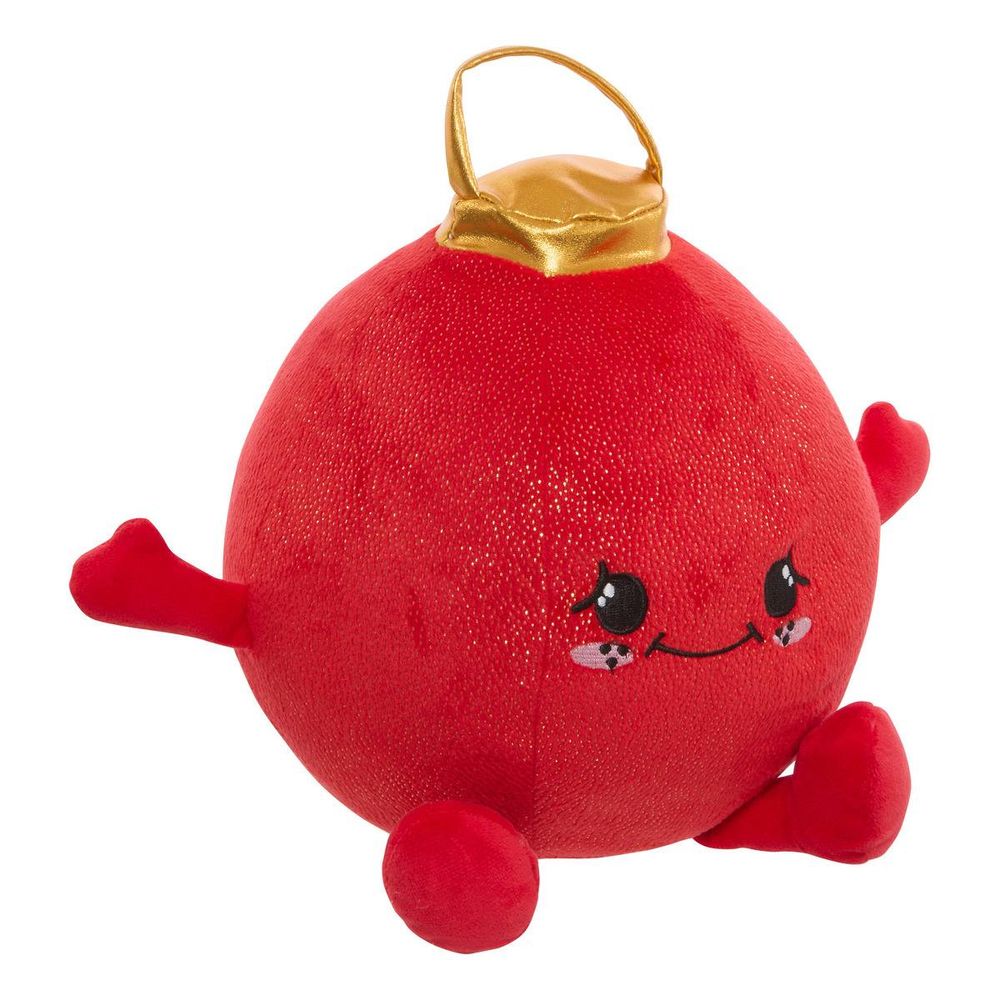 Peluche boule de noël personnage d. 20 cm