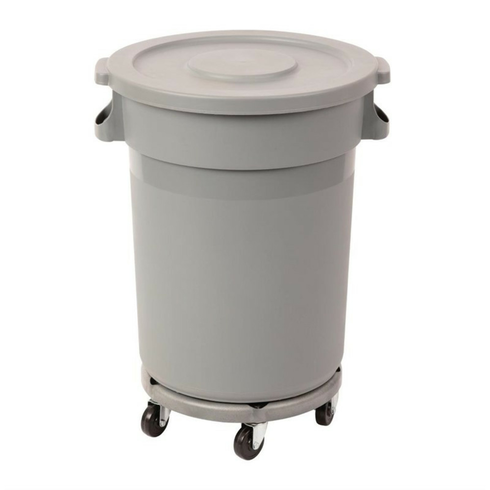 Poubelle plastique 120l - jantex