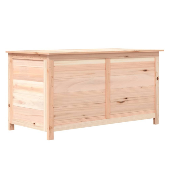 Boîte à coussins d'extérieur 100x50x56 cm bois de sapin massif
