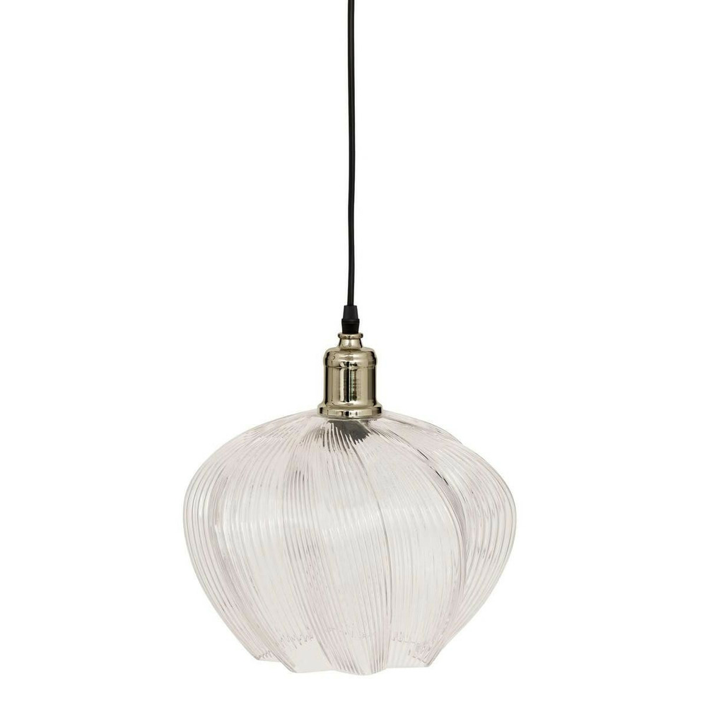 Lampe suspension en verre 