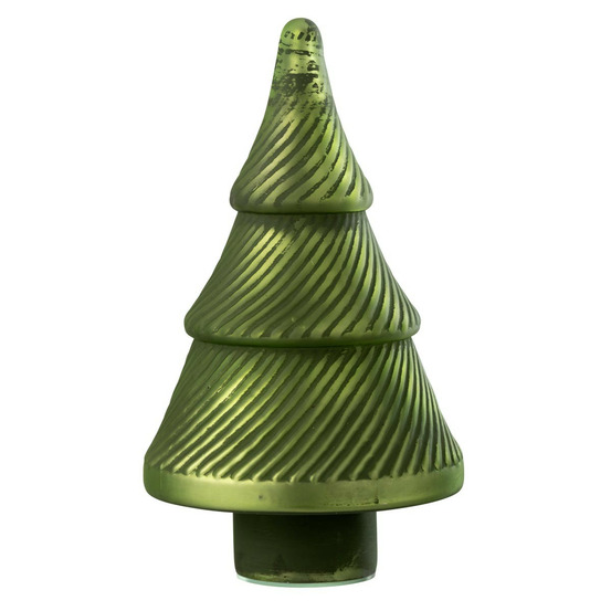 Sapin de noël en verre
