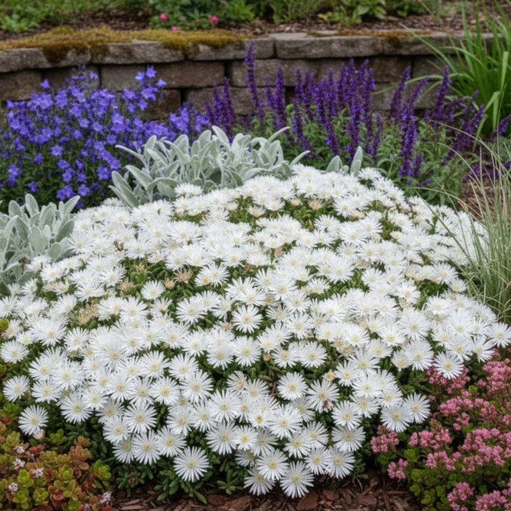 Delosperma graaf reinet, pourpier vivace lot de 9 godets