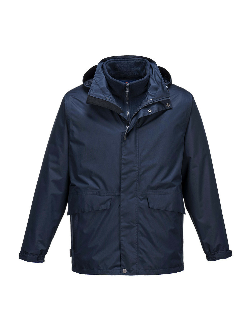 Parka respirante 3 en 1 argo couleur : marine taille xxxl - portwest