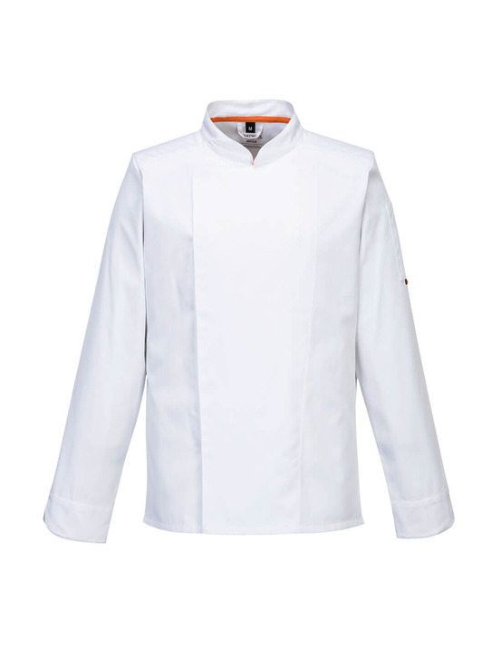 Veste de cuisine manches longues stretch mesh air pro - xxl - blanc - portwest