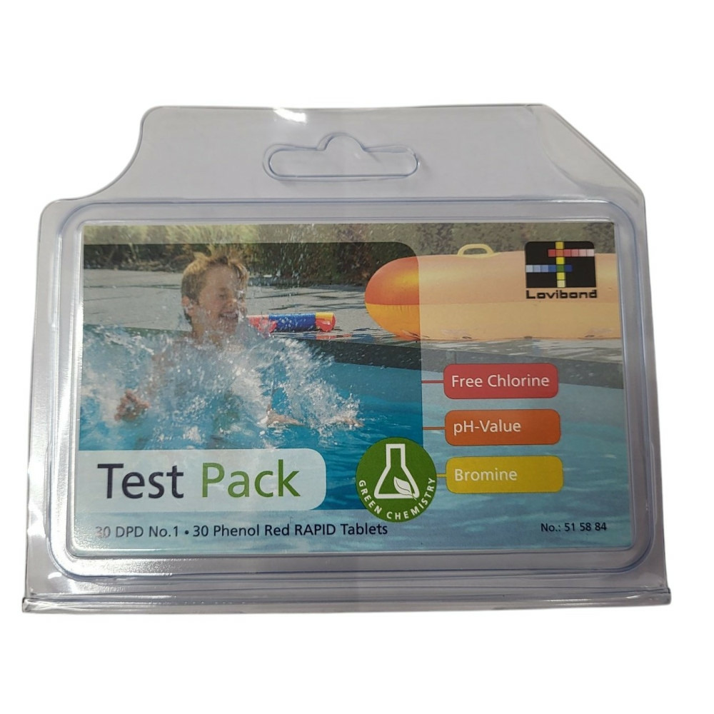 Recharge pooltester chlore et ph (2 x 30 pilules)