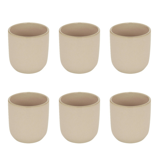Lot de 6 tasses à café