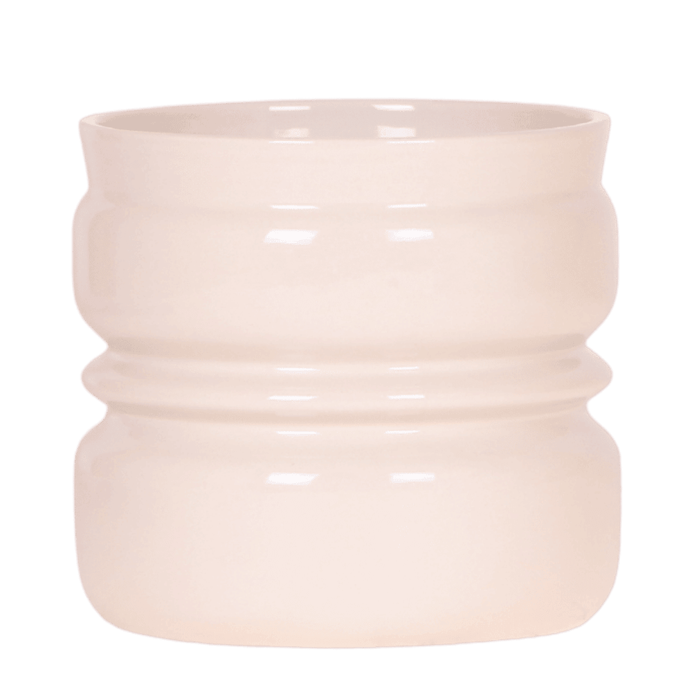 Cache-pot noma blanc - ø12 cm x h12,5 cm