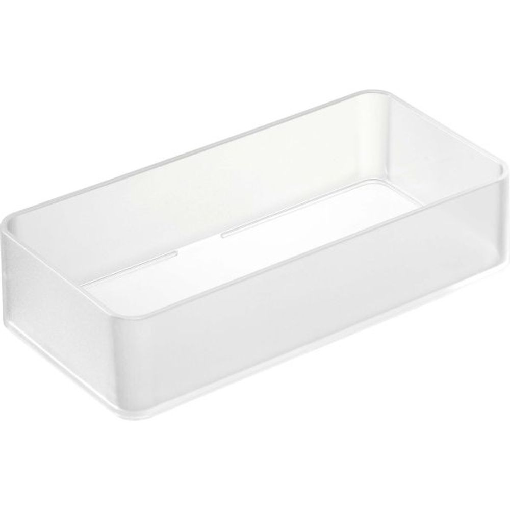 Set de 2 boîtes de rangement empilables tower 16 x 8 x 3,7 cm