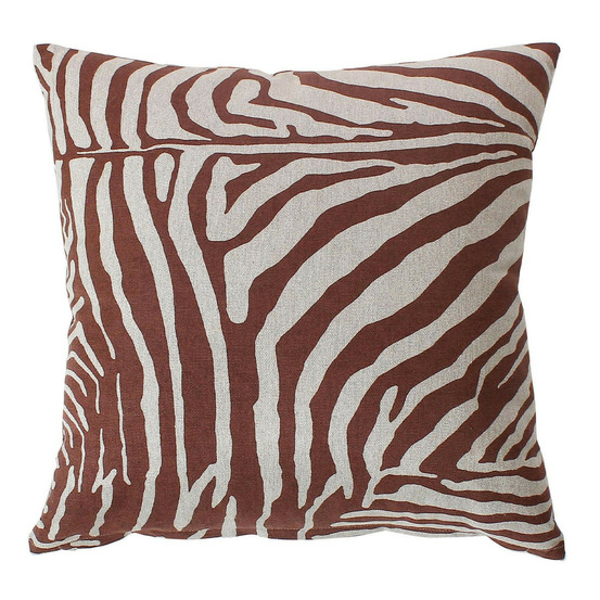 Coussin déco imprimé
