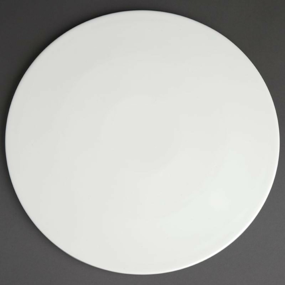 Assiette à pizza 330 mm - lot de 6 - olympia