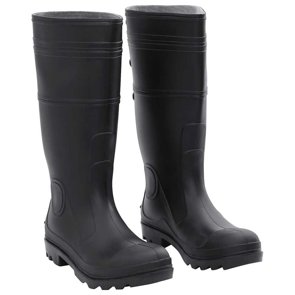 Bottes de pluie noir taille 41 pvc