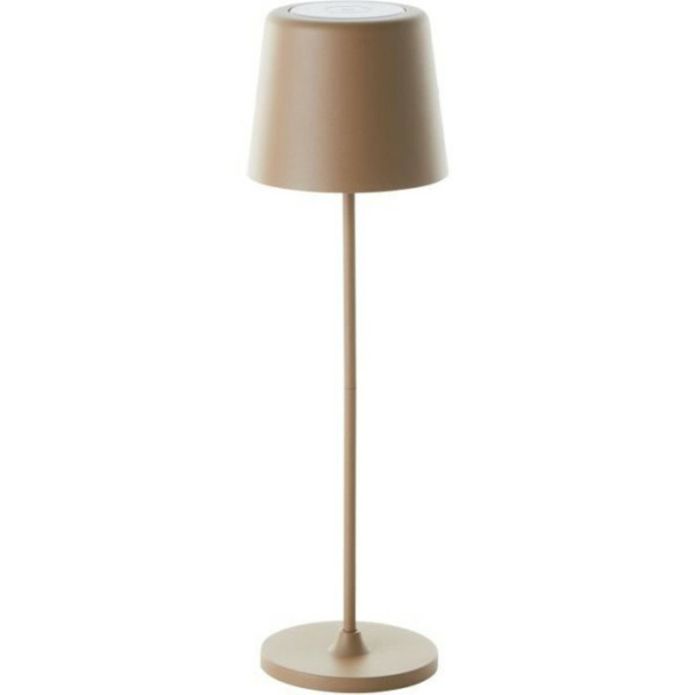 Lampe a poser led kaami - métal et plastique - cappuccino - 2w - ip44