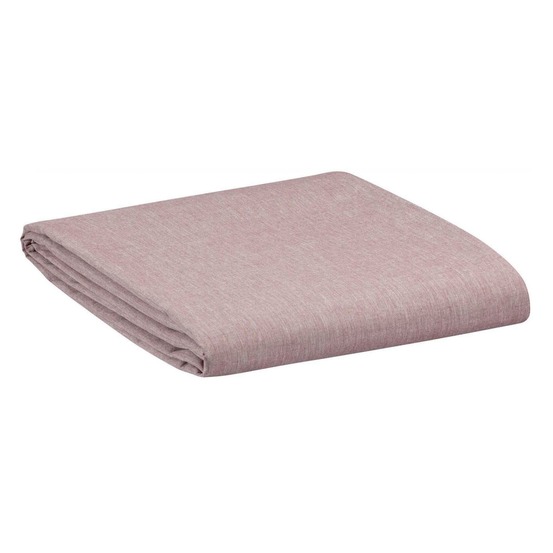 Drap housse moony lie de vin 140 x 190 cm