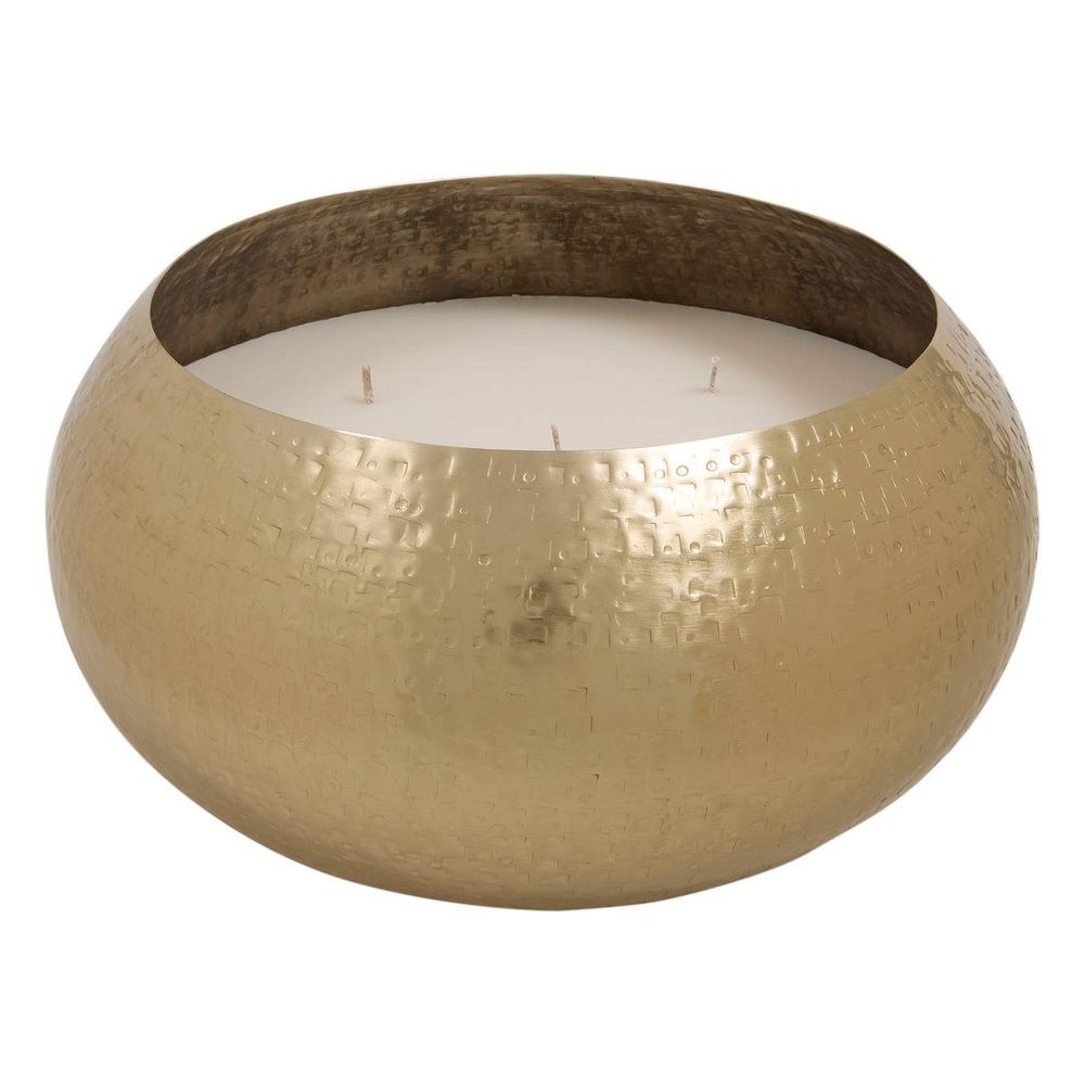 Bougie parfumée palmer parfum vanille 3,2 kg marron