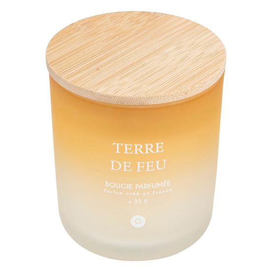 Bougie parfumée en verre