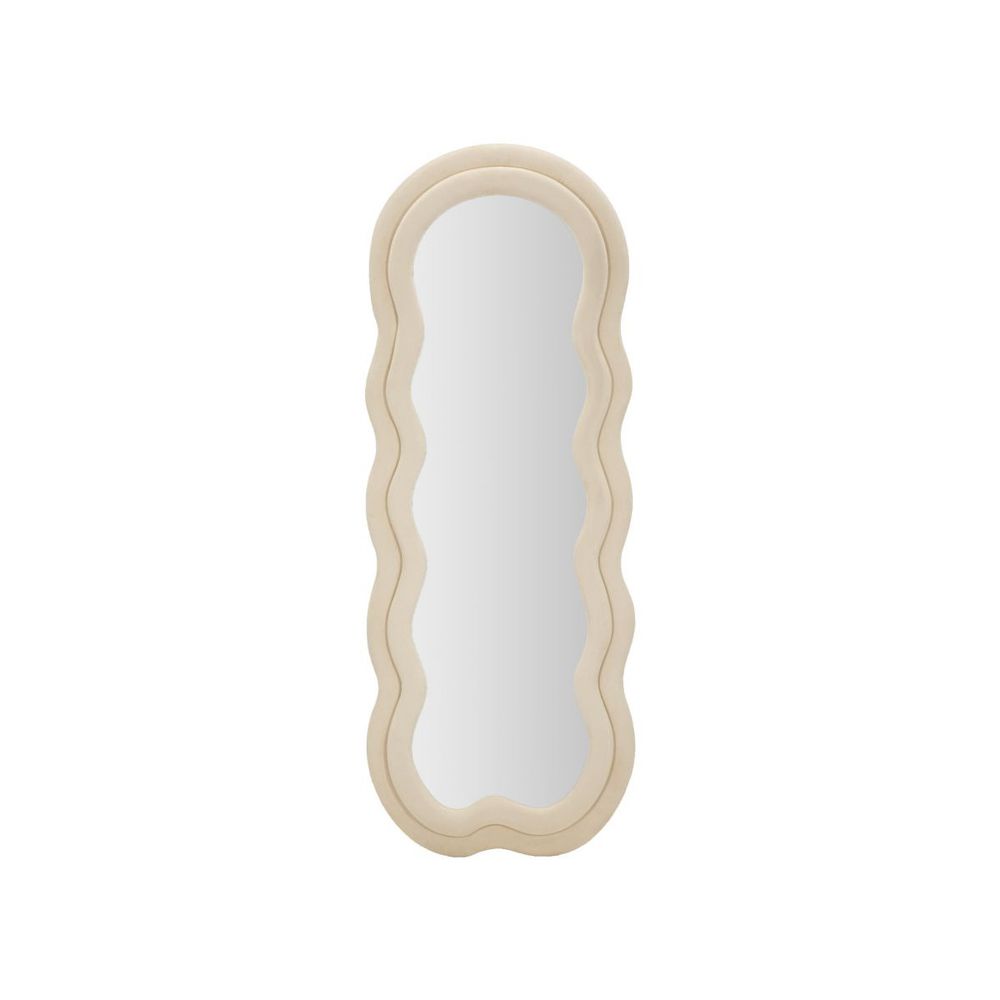 Miroir mural en velours 