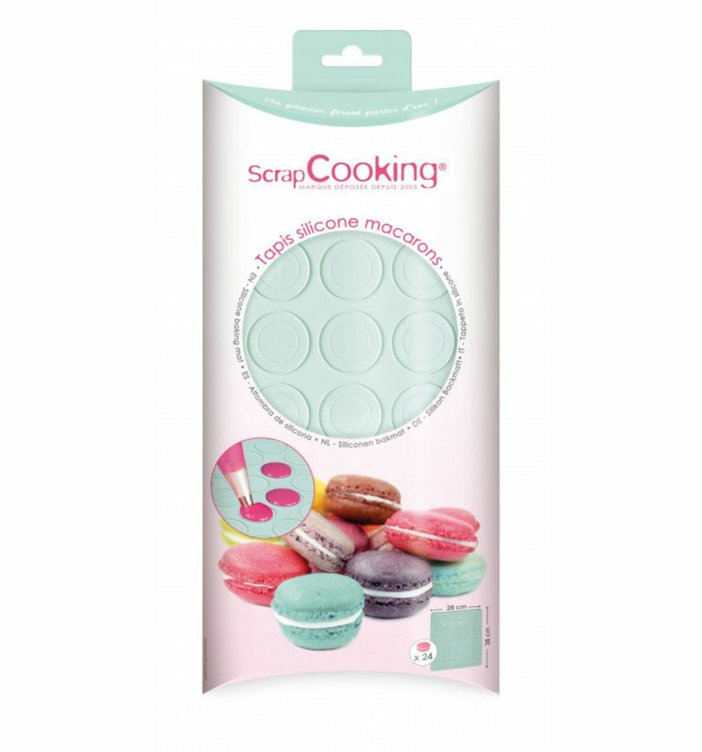 Tapis silicone pour macarons