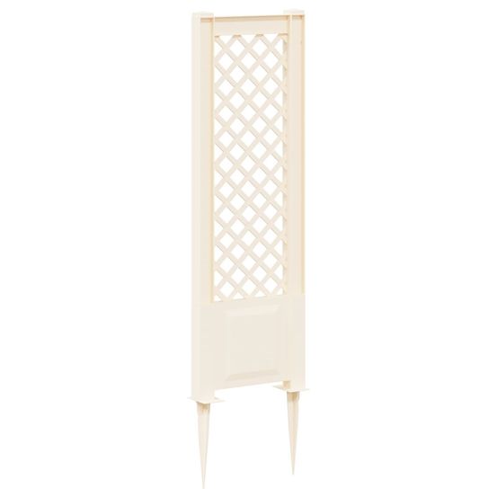 Trellis avec pique pp blanc