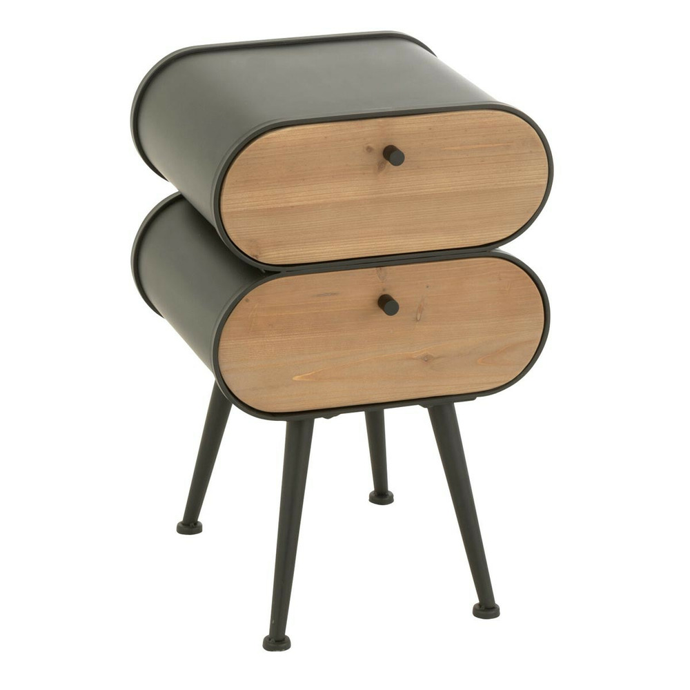 Table de chevet 2 tiroirs 