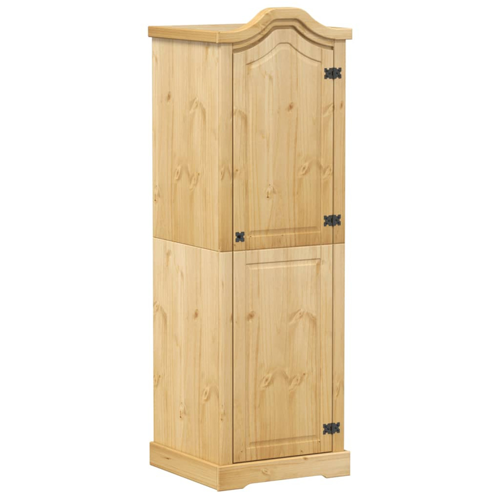 Garde-robe corona 55x52x170 cm bois de pin massif
