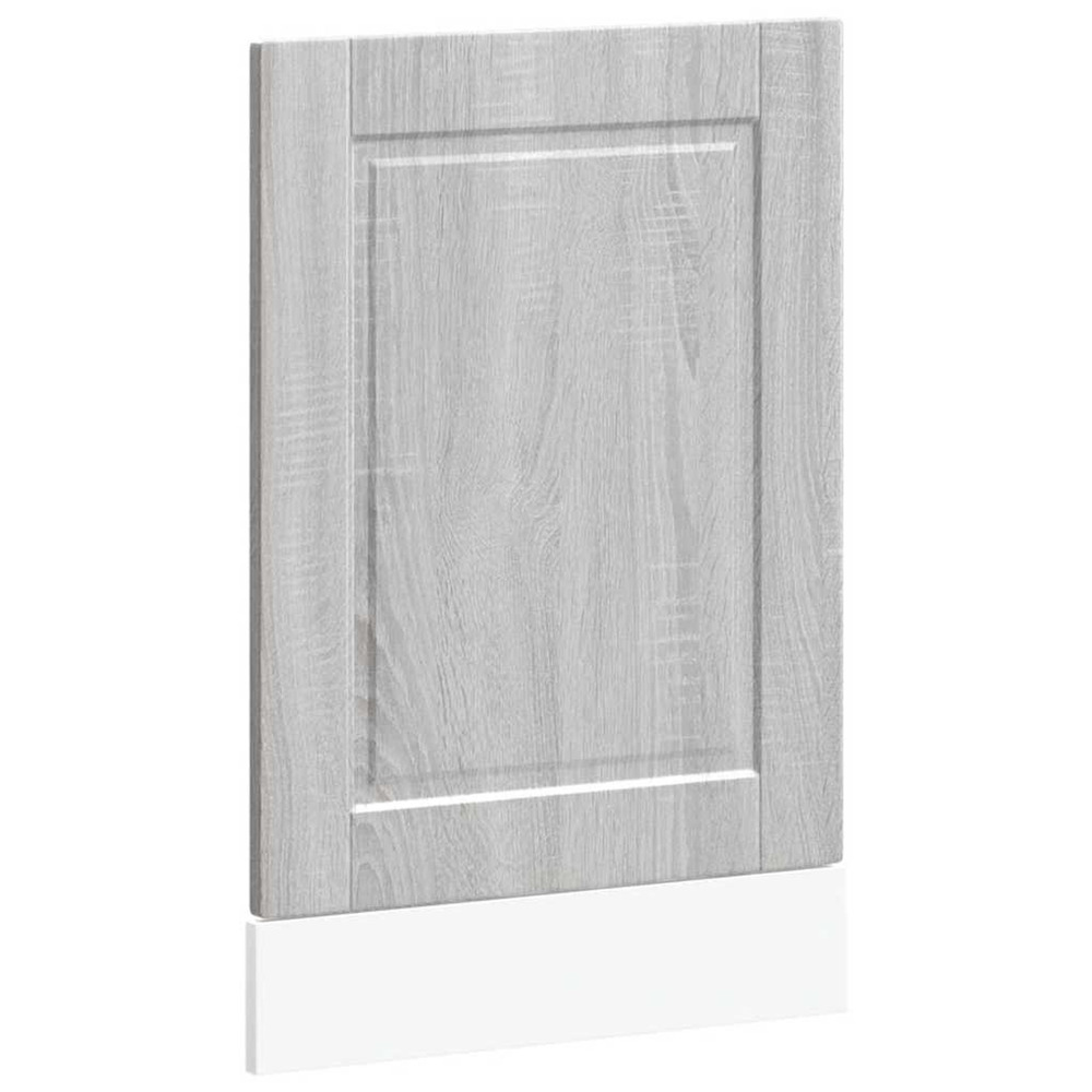 Panneau de lave-vaisselle porto sonoma gris 45x1,5x67 cm