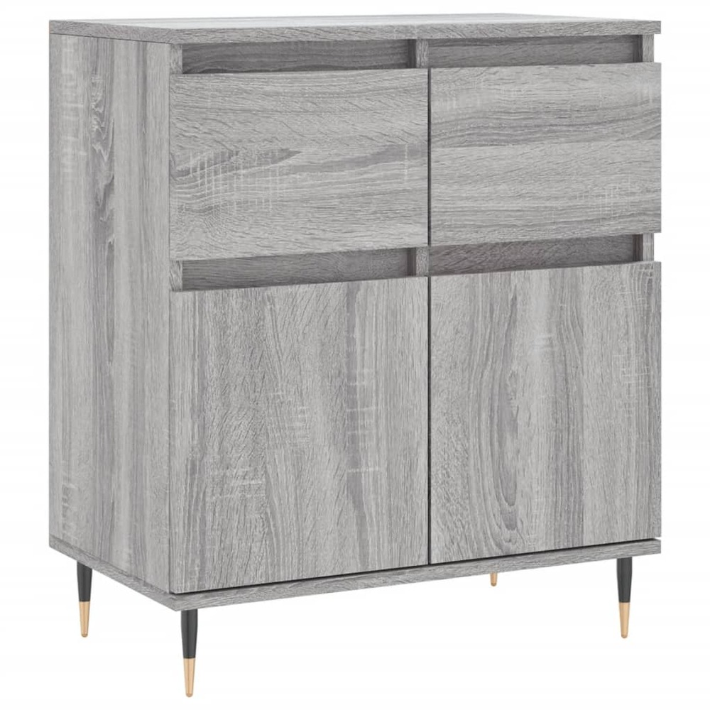 Buffet bahut commode armoire meuble de rangement organisateur cuisine salle de séjour salon sonoma 60 x 35 x 70 cm bois d'ing