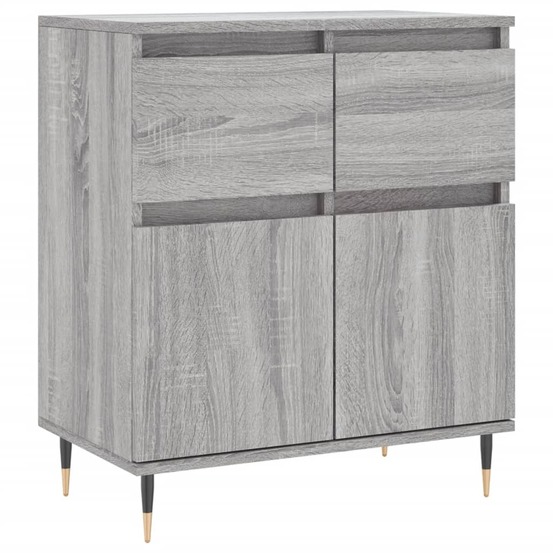 Buffet bahut commode armoire meuble de rangement organisateur cuisine salle de séjour salon sonoma 60 x 35 x 70 cm bois d'ing