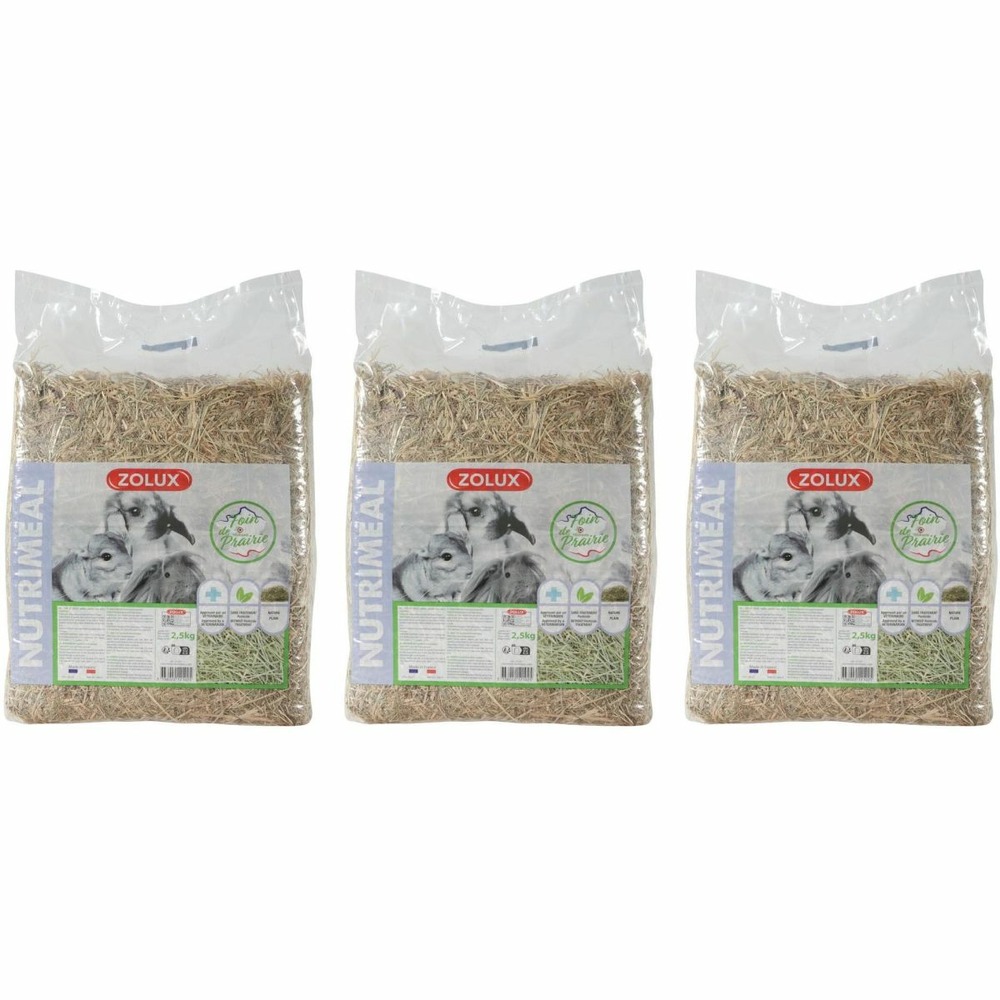 Foin des près pour rongeurs (lot de 3)