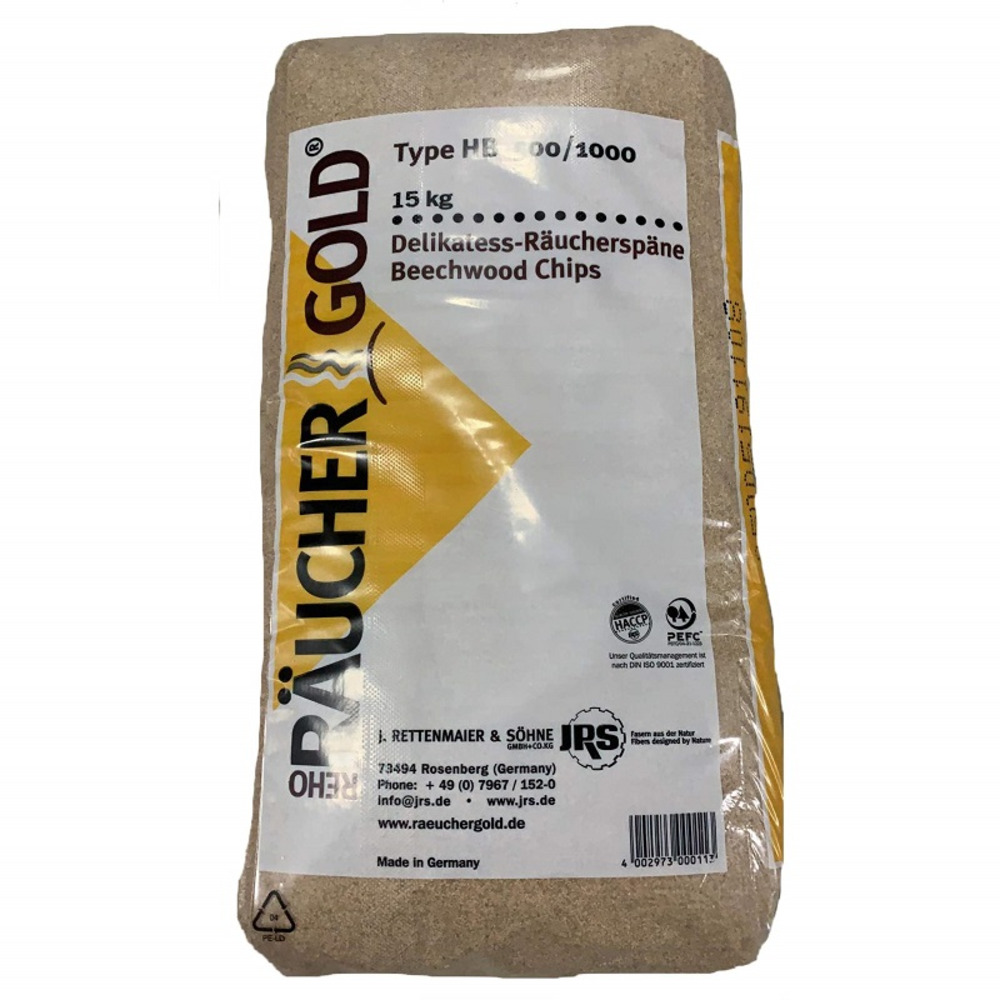Sciure de hêtre pour fumage räuchergold - sac 15 kg