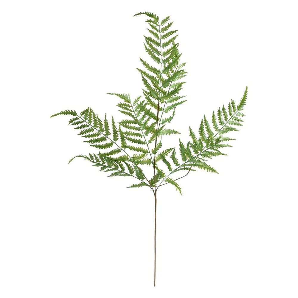 Tige fougère artificielle james vert h90cm
