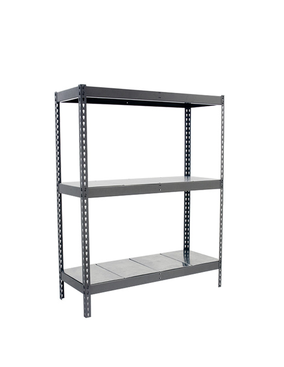Etagère sans vis simonforte 1506-3 metal gris/galva gris/galva 2000x1500x600 - simonrack