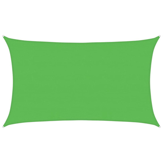 Voile d'ombrage 160 g/m² vert clair 5x8 m pehd