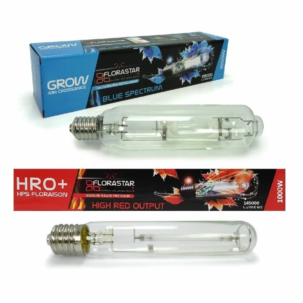 Pack ampoules 1000w mh + hps