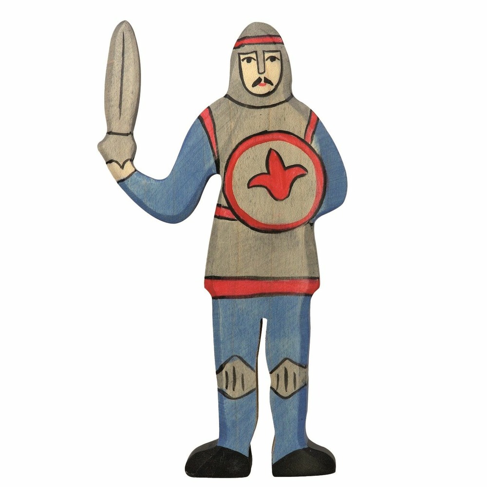 Chevalier combattant bleu