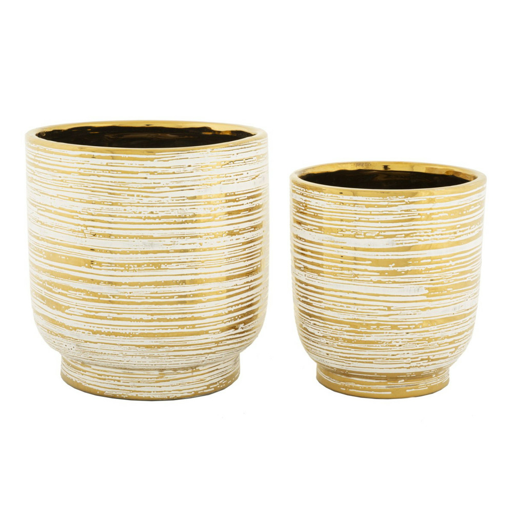 Lot de 2 vases en céramique 