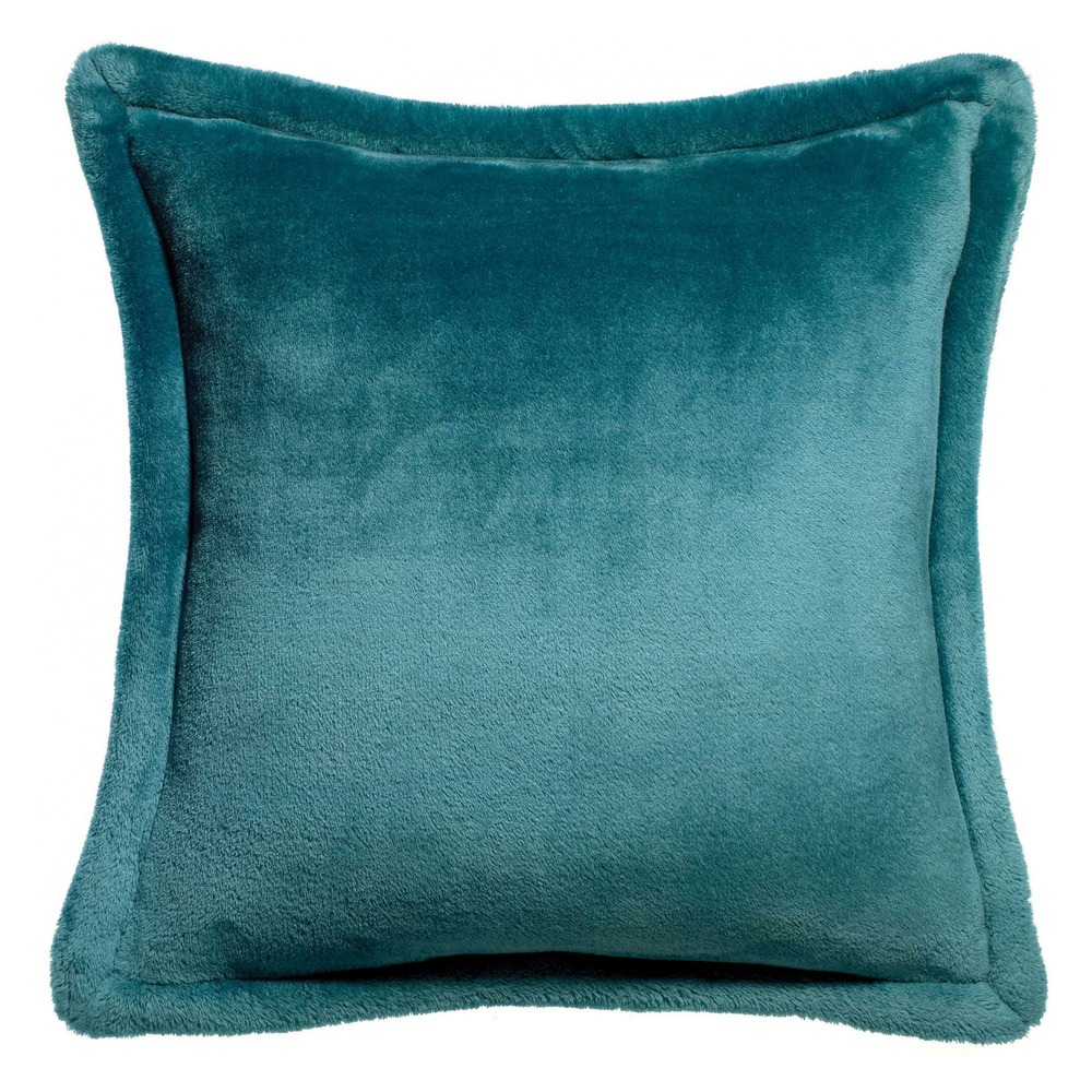 Coussin tender paon 50 x 50 cm